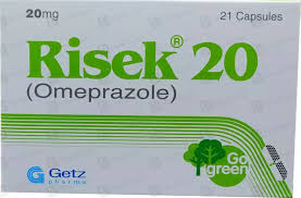 Risek 20mg capsules