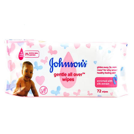 Johnson baby wipes