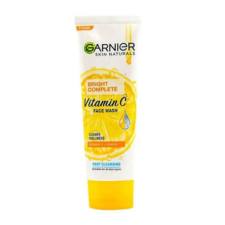 Garnier face wash vitamin C 100ml
