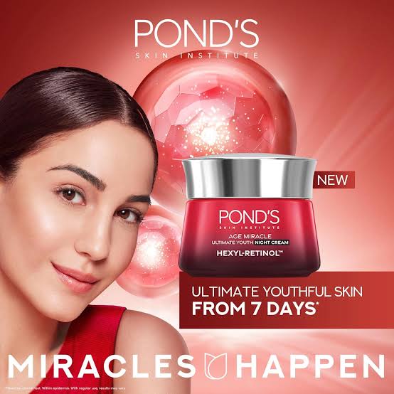Ponds Age Miracle night cream