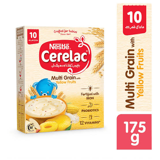Cerelac yellow fruit 175g